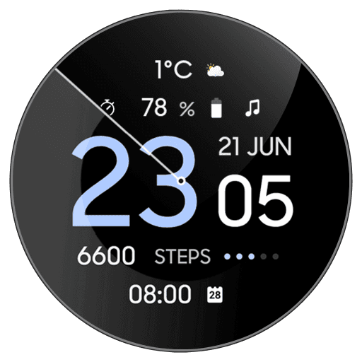 Wave: Wear OS Watch face