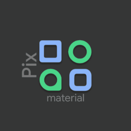 Pix Material Dark Icon Pack