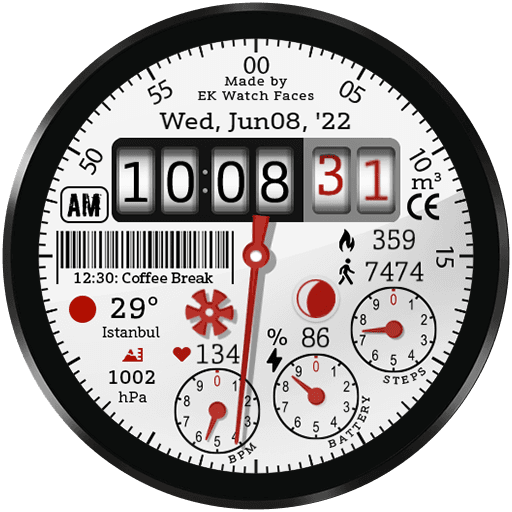 Water Meter - Watch Face