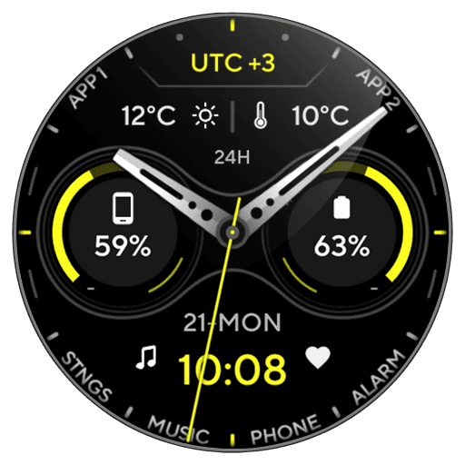 Awf Catalyst: Watch face
