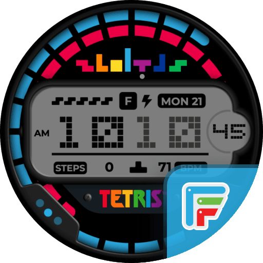 Tetris™ Retro Watch Face