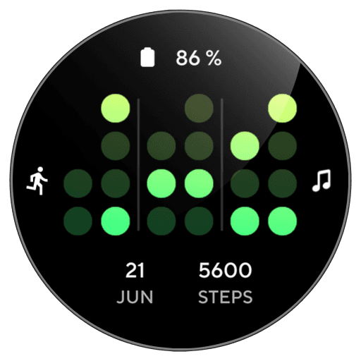 Awf Binary: Watch face