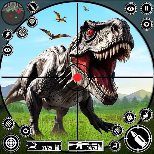 Wild Dinosaur Hunting Zoo Game