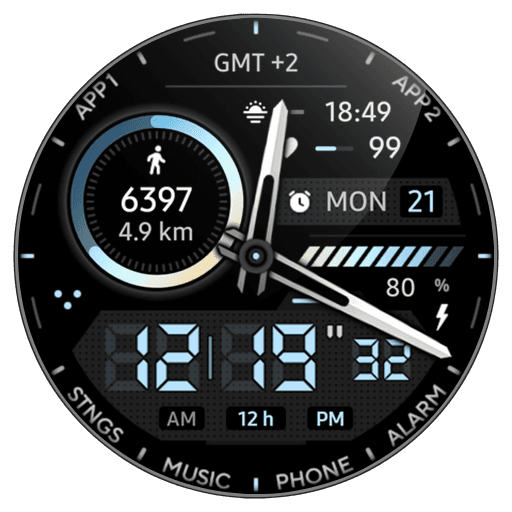 Awf Talon: Watch face