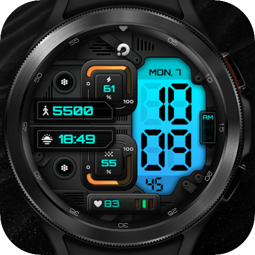 PRADO X98 - Digital Watch Face