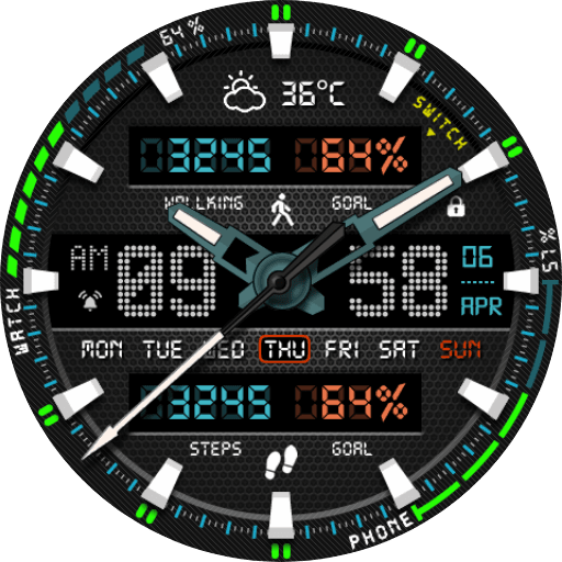 Digital Monster Watch Face