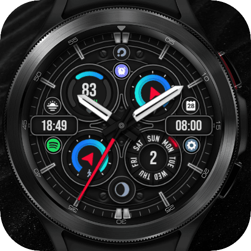 P004 - Analog Watch Face