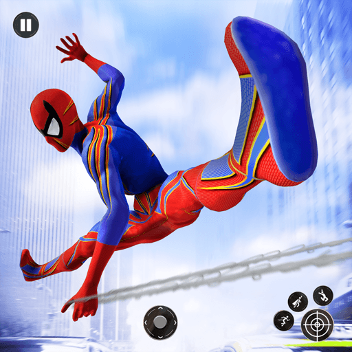 Spider Hero Man Rope Games
