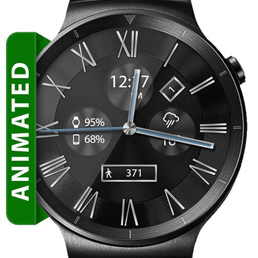 Classic Black HD Watch Face