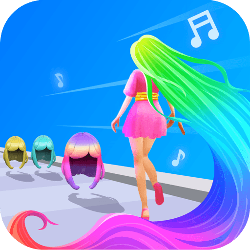 Dancing Hair - Music Race 3D