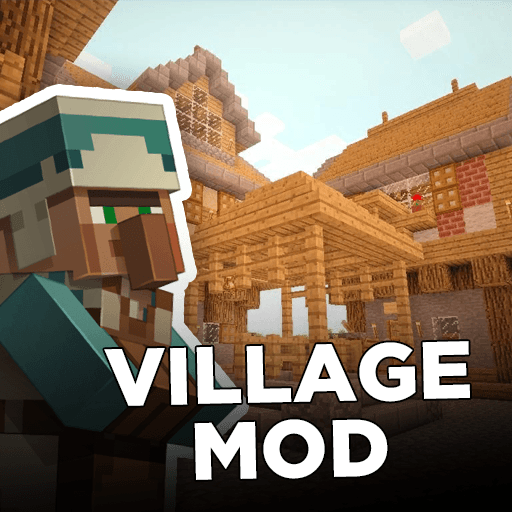 Village for MCPE: Mincraft Mod