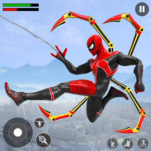 Rope Hero: Spider Fighter Game