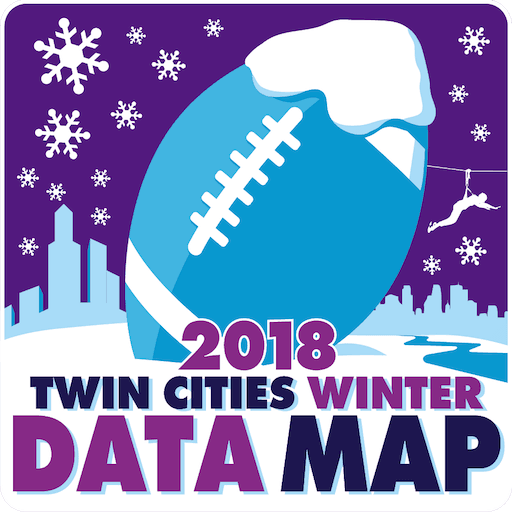 Twin Cities Winter Fun Map