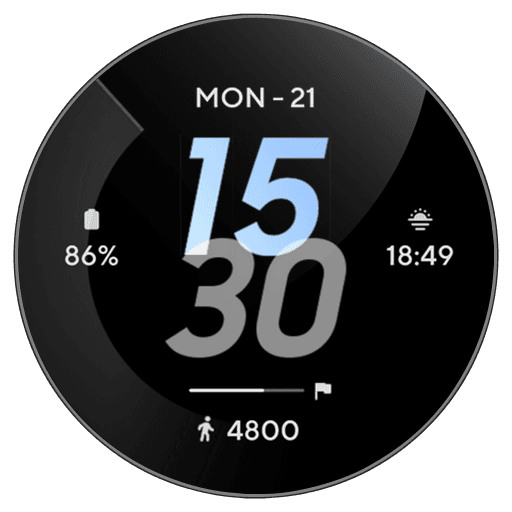 Awf Pace PRO: Watch face