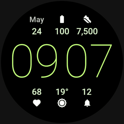 Simple Digital: Watch face