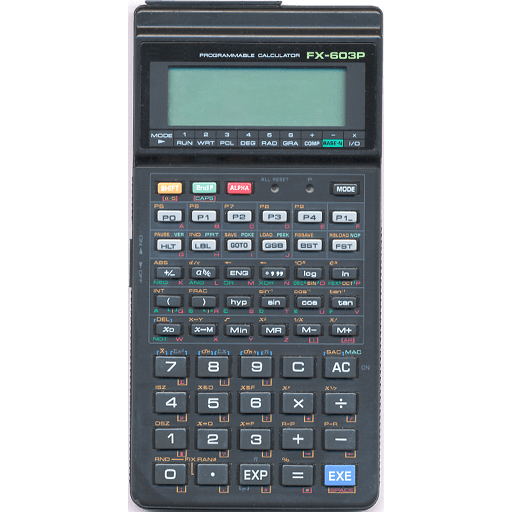 FX-603P programable calculator