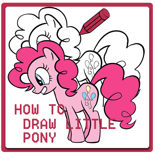How to draw cute little pony