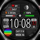 Futorum H15 Digital watch face