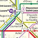 Metro Paris Map: Offline map o