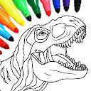 Dino Coloring Game