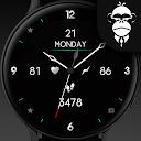 Minimal Black v9 Watch Face