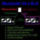 BLE Serial Port Hyper Terminal