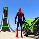 Superhero Tricky Bike Stunt