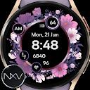 NXV84 Flora Elegant Watch Face