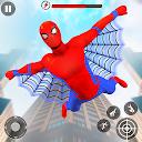 Flying Superhero Robot Games